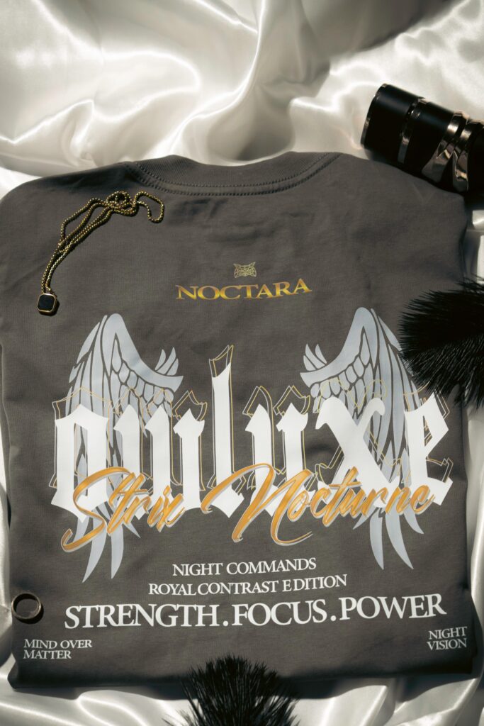 Strix Nocturne Gray - Royal Contrast Tee