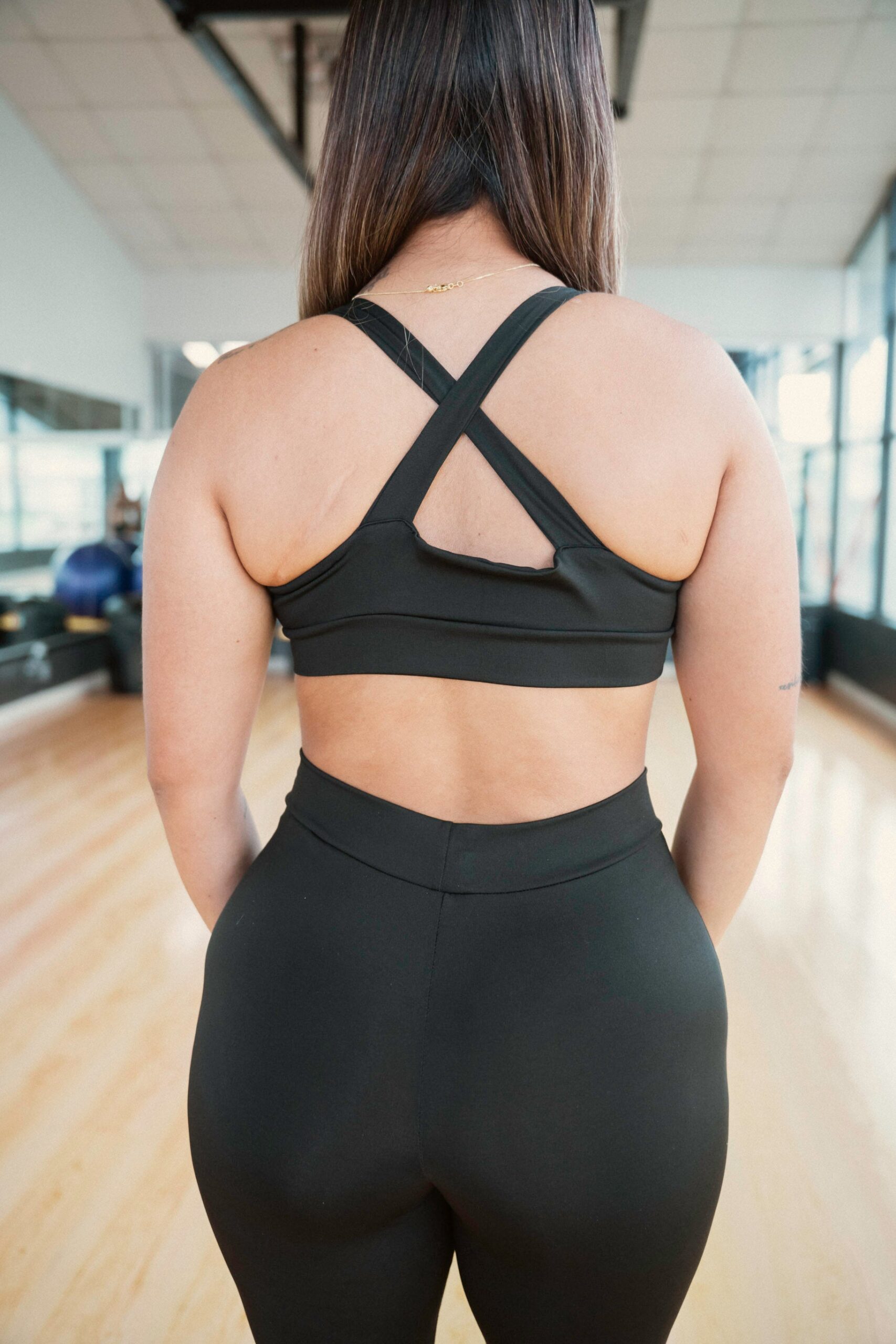 Her Flare Dark Top