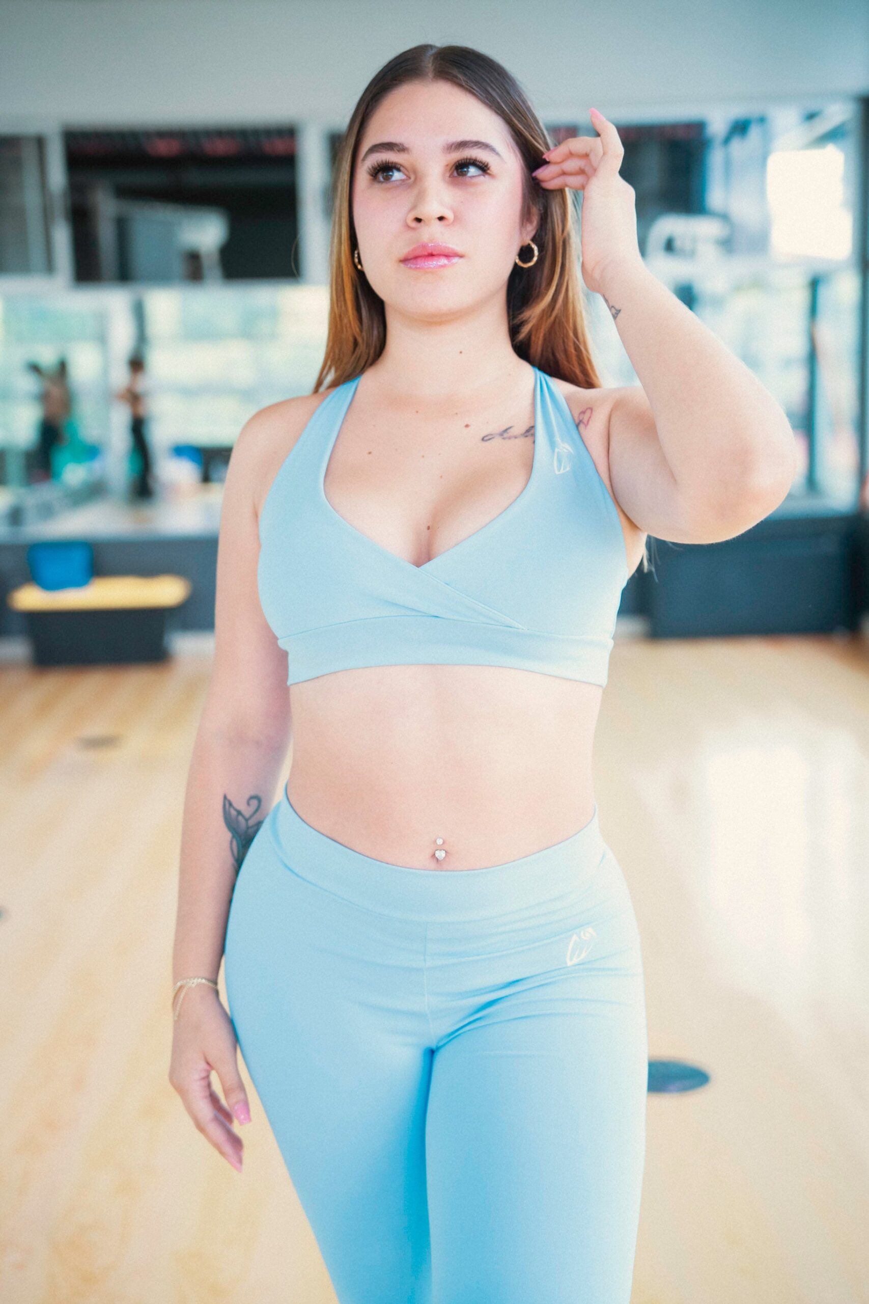 Her Flare Ocean Top