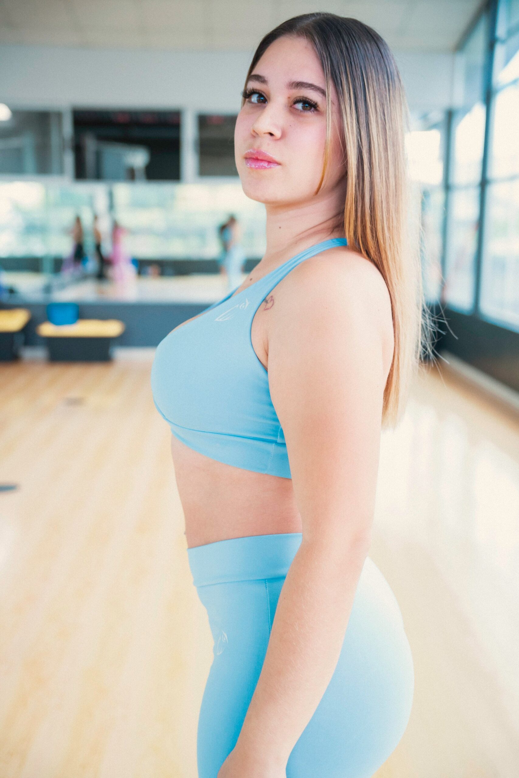 Her Flare Ocean Top
